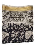 Hand Block Printed Zari Cotton Sarong, Beach Wrap Pareo, Long Scarf, Large Sarong, Cover up, Soft Fabric Scarf, Fashion Shawl Beach Sarong, product logo