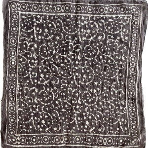 Bio Baumwolle Bandana Mosel, Bandana Schal, Paisley Design Schal, Lebendige Farbe, Hochwertig, Winter Schal, Einzigartiges Design Bild 8