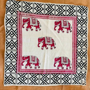 Bandana Scarf Hand Block Print Natural Dye, Handmade,block Print, Natural Colours, Block Print, Organic Colours, Organic Cotton