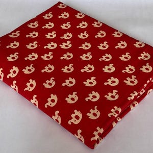 Indian Block Print, indian cotton, Hand stamped printing, by the yard, Indian Fabric, Peace Block Print Fabric, sewing and quilting fabric