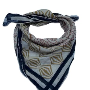 Boho Kopftuch 100% weiche Baumwolle Geschenk Frau Mann Schal Halstuch, Kopf wickeln Abdeckung indischen quadratischen Halsschal / Taschenschal Geschenk für Freund