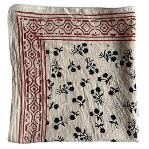 Bandana en coton bio Moselle, écharpe bandana, écharpe motif cachemire, couleurs vives, haute qualité, écharpe d'hiver, design unique image 4