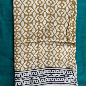 100% Indian Hand Block Print Beach Sarongs Soft Voile Fabric, Fashion Pareo Beach Wear For Her, Sarong Beach Wrap, Cotton Sarong, Pareo,