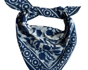 100% Cotton Bandana Face Cover Neckerchief Head-wrap  Vintage Napkin,Face Neck Wrap,Size 21x21