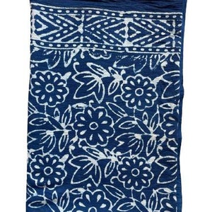 Indigo Sarong, beach wrap, boho sarong, sarong for women, Indian sarong, pareo, large sarong