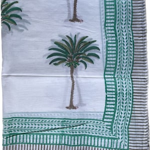 Indian Block Print Sarong, Sarong Beach Wrap, Cotton Sarong,Pareo, Block Print Scarf, Summer Beach Pareo ,Size 44x72 Inc