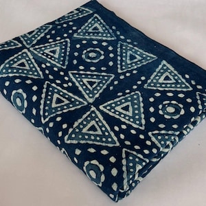 Indian Block Print, indian cotton, Hand stamped printing, by the yard, Indian Fabric, Peace Block Print Fabric, sewing and quilting fabric