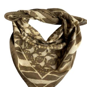 Organic Cotton Bandana Bandana Scarf, Paisley Design Scarf, Vibrant Color, High-Quality, Winter Scarf, Unique Design