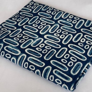 Indian Block Print, indian cotton, Hand stamped printing, by the yard, Indian Fabric, Peace Block Print Fabric, sewing and quilting fabric