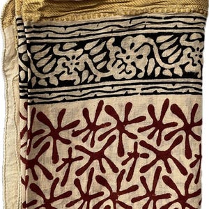 Indian Block Print Sarong, Sarong Beach Wrap, Cotton Sarong, Pareo, Block Print Scarf, Summer Beach Pareo , Size 44x72 Inc