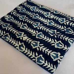 Indian Block Print, indian cotton, Hand stamped printing, by the yard, Indian Fabric, Peace Block Print Fabric, sewing and quilting fabric