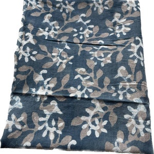 Indian Block Print, indian cotton, Hand stamped printing, by the yard, Indian Fabric, Peace Block Print Fabric, sewing and quilting fabric