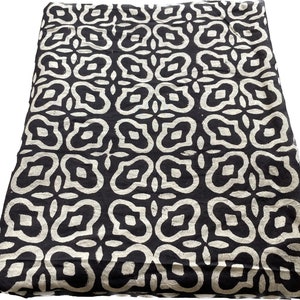 Block print fabric by the yard, for dress making, upholstery project, bunting, wall hanging