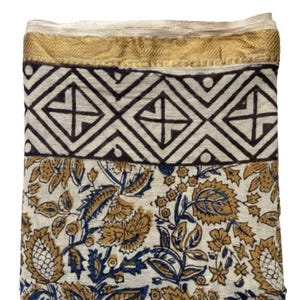 Indian Block Print Sarong, Sarong Beach Wrap, Cotton Sarong, Pareo, Block Print Scarf, Summer Beach Pareo , Size 44x72 Inc