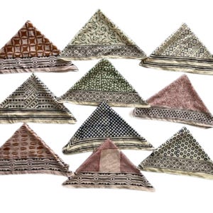 Unique Bulk Bandanas Set of 10 Organic Cotton Bandana Bandana Scarf, Paisley Design Scarf, Vibrant Color, High-Quality