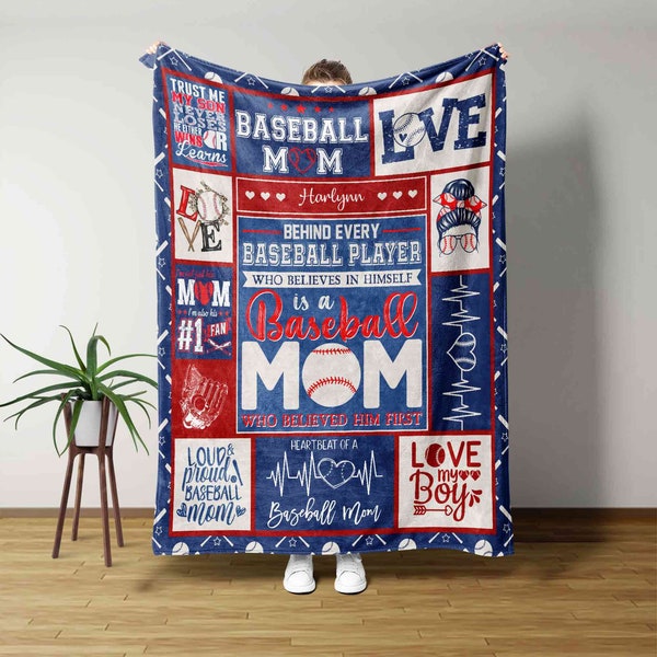 Baseball Blanket Etsy