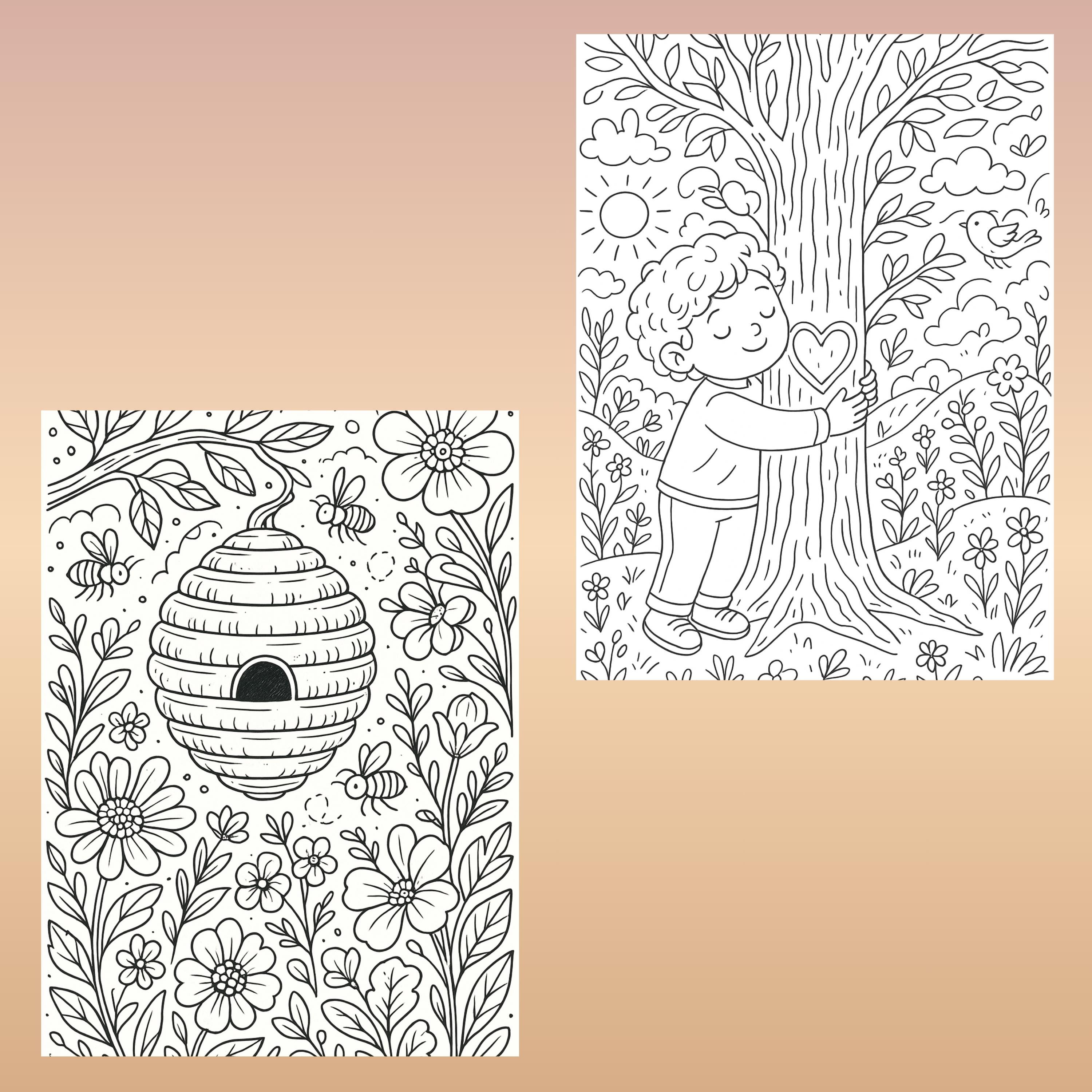 Earth Day Coloring Pages – Cozy Earth Day Printable PDF – 40 Eco ...