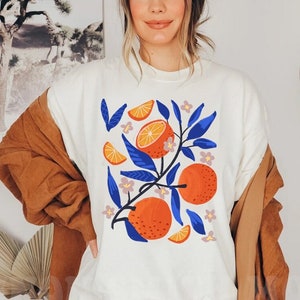 Jaffa Israel Oranges Shirt Yafo Jewish tshirt Hebrew shirt woman shirt gift women trendy Vintage Cotton, hanukkah, Unisex orange fruit shirt