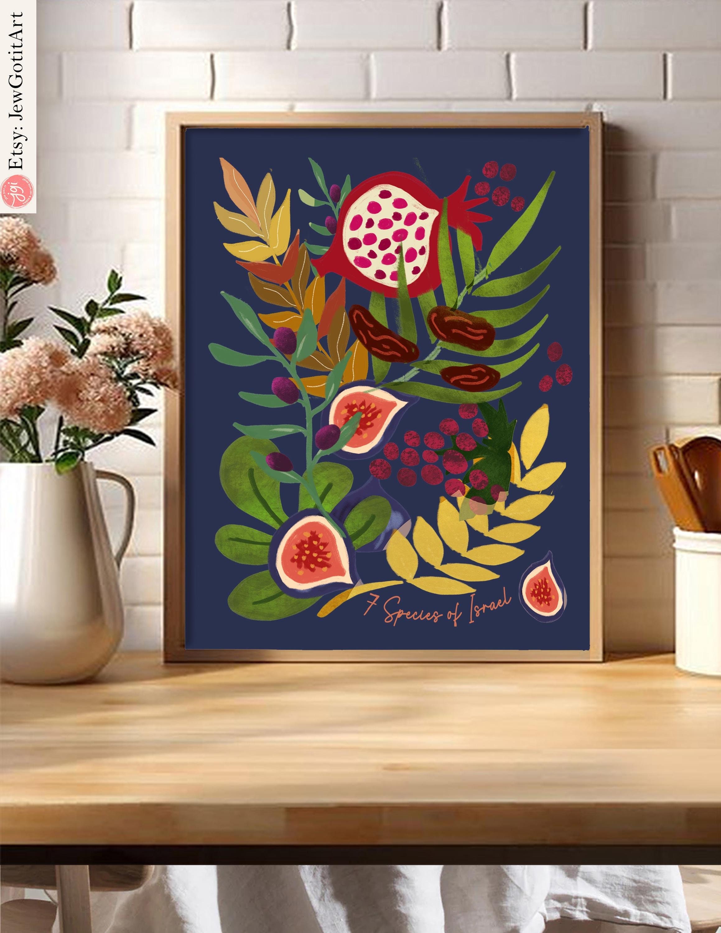 Affiche Vintage Théâtre Juif Américain - Décoration Murale - Repro Sur Papier/toile