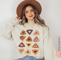 Purim Hamantaschen Sweatshirt T-Shirt Sweater Purim Costume Unique Gift Israeli Artist Jewish Holiday Am Yisrael Chai Design Purim Gift Idea product logo