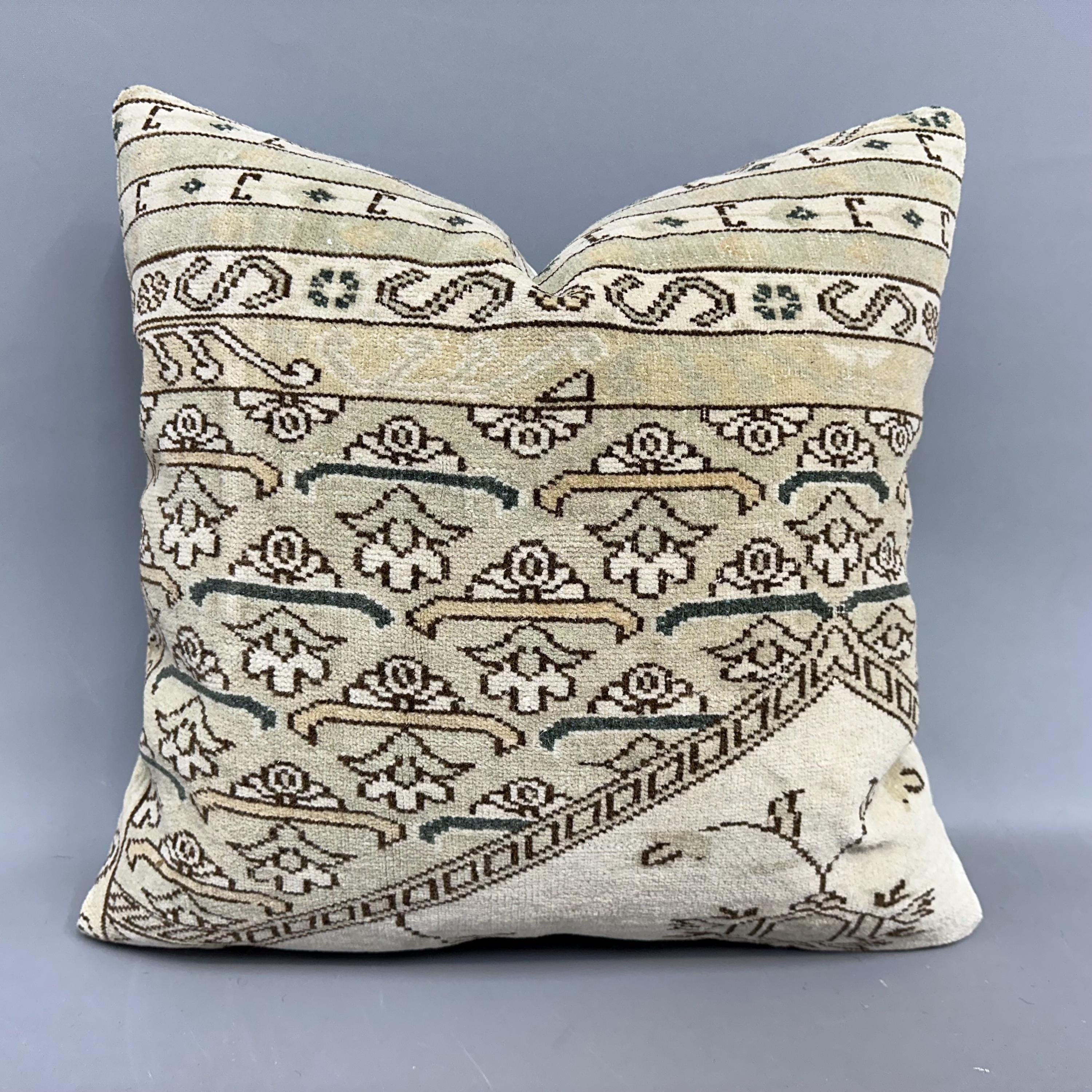 Cuscino Decorativo Kilim Boho - Federa 30x50 Cm In Ciniglia Acrilica Con Stile Turco - Foto 6