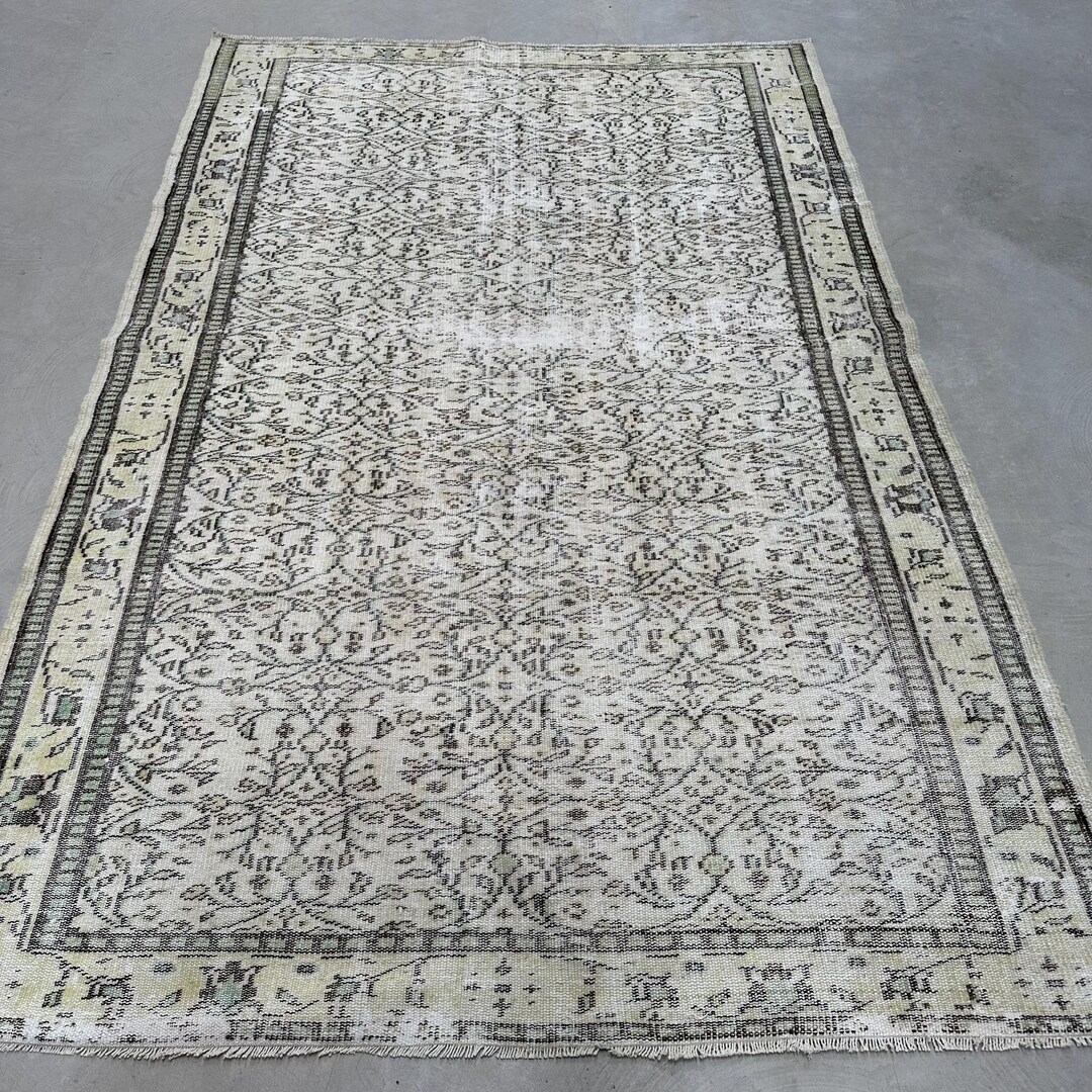 Large Turkish Rug Vintage Rug, 6x9 Large Rug, Turkish Rug, Antique Rug, Rugs for Salon, 5 ...