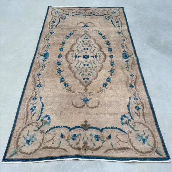 Turkish Rug, Vintage Rug, 5x9 Large Rugs, Antique Rug, Rugs for