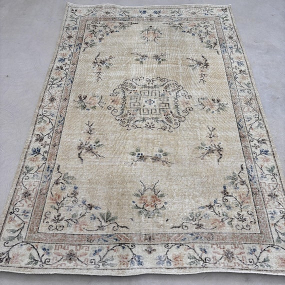 75×37) ヴィンテージラグ トルコ製 トルコのヴィンテージラグ | ボー