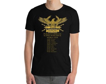 Publius Cornelius Scipio World - Ancient Rome Unisex t-shirt