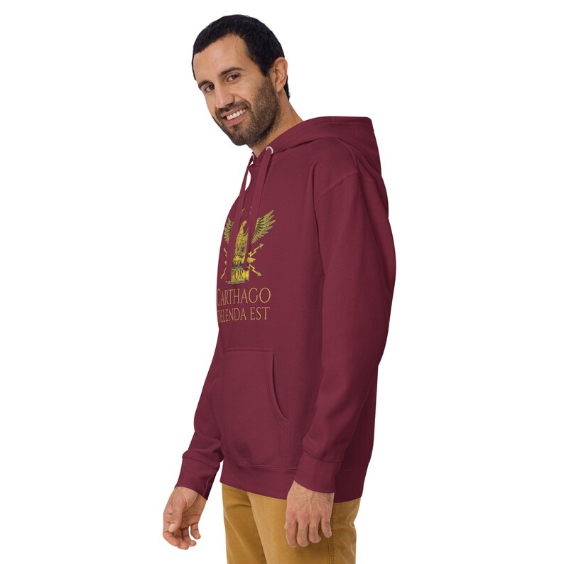 Carthago Delenda Est - Ancient Rome Unisex Hoodie