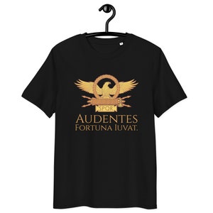 Audentes Fortuna Iuvat - Fortune Favors The Bold - Ancient Rome Short-Sleeve Unisex t-shirt