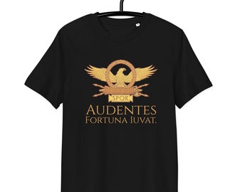 Audentes Fortuna Iuvat - Fortune Favors The Bold - Ancient Rome Short-Sleeve Unisex t-shirt