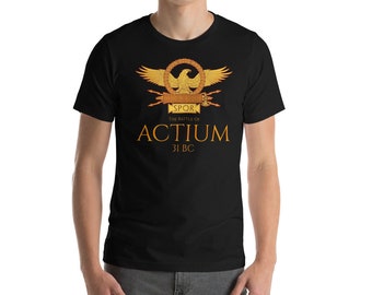 Roman Eagle SPQR the battle of Actium Short-Sleeve Unisex t-shirt