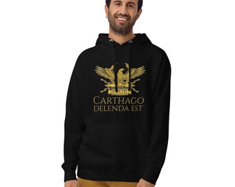 Carthago Delenda Est - Ancient Rome Unisex Hoodie