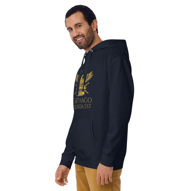 Carthago Delenda Est - Ancient Rome Unisex Hoodie
