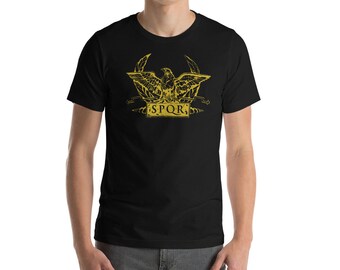Roman Eagle SPQR Unisex Short Sleeve Unisex t-shirt