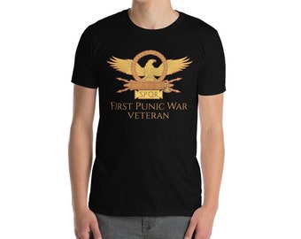 First Punic War Veteran - Ancient Rome Short-Sleeve Unisex T-Shirt