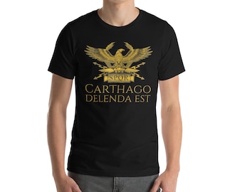 Carthago Delenda Est - Ancient Rome Short-Sleeve Unisex t-shirt