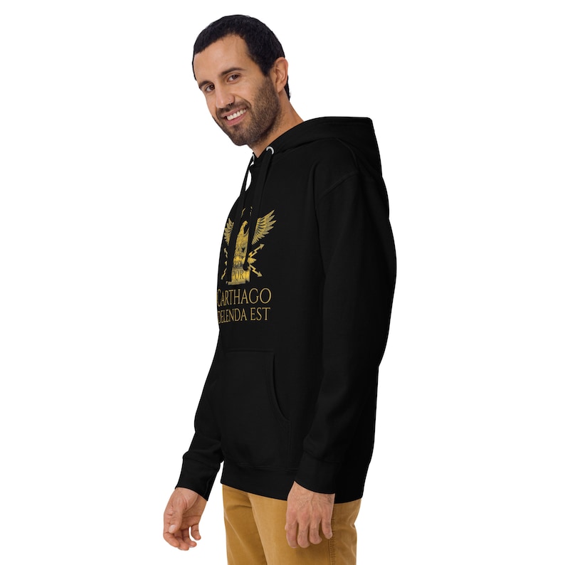 Carthago Delenda Est - Ancient Rome Unisex Hoodie