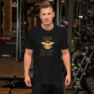 Gaius Julius Caesar World Tour - SPQR - Ancient Rome Unisex T-Shirt