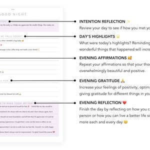 Diario de Gratitud Digital / Diario de 5 Minutos / Diario de Crecimiento / Diario iPad / Diario de Autocuidado / Diario de Atención Plena / Planificador Goodnotes imagen 4