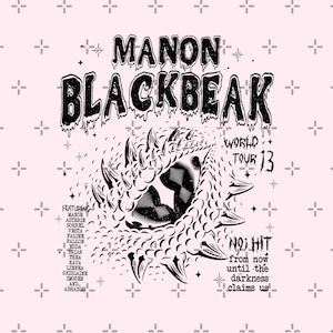 Manon Blackbeak PNG, From Now Until The Darkness Claim Us, We Are Thirteen Png, Throne Of Glass, SJM Fan Gift Png, Book Lover Gift, Bookish