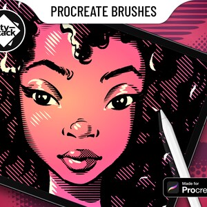 Halftone Brushes for Procreate
