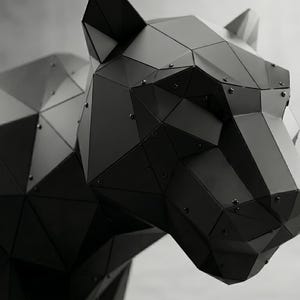 Tiger DXF laser cutting file. In a way that does not require welding.