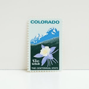 Vintage Unused Stamp - Colorado Statehood  - 13 cents