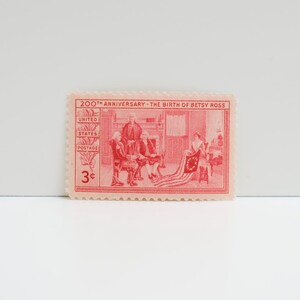 Vintage Unused Stamp - Betsy Ross - 3 cents