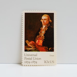 Vintage Unused Stamp - Famous Works of Art: Goya  - 10 cents