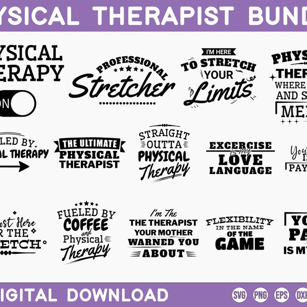 Occupational Therapy Svg Bundle - Etsy