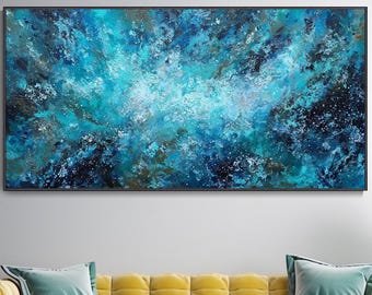 Texturiertes Blumen Ölgemälde Dicke Impasto Blumen Kunstwerk Blüten Wanddekoration Ostergeschenk Für Pflanzenliebhaber Palettenmesser Kunst