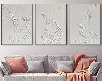Bergketten Landschaft Leinwand Ölgemälde Wald Felsen dicke Textur Messermalerei europäischer Stil Heimdekor individuelles Geschenk Künstler